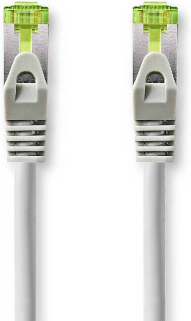 Nedis CAT7-Kabel | S FTP | RJ45 Male naar RJ45 Male | 1 m | Grijs | 1 stuks CCBW85420GY10