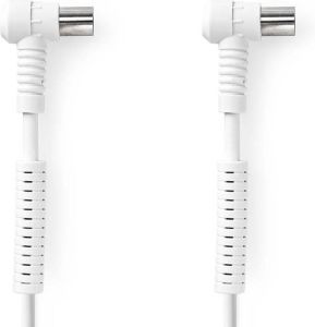Nedis Coaxkabel | IEC Male | IEC Female | 120 dB | 1.5 m | Wit | 1 stuks CSGP40120WT15