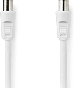 Nedis Coaxkabel | IEC Male | IEC Male | 90 dB | 1.5 m | Wit | 1 stuks CSGP40200WT15