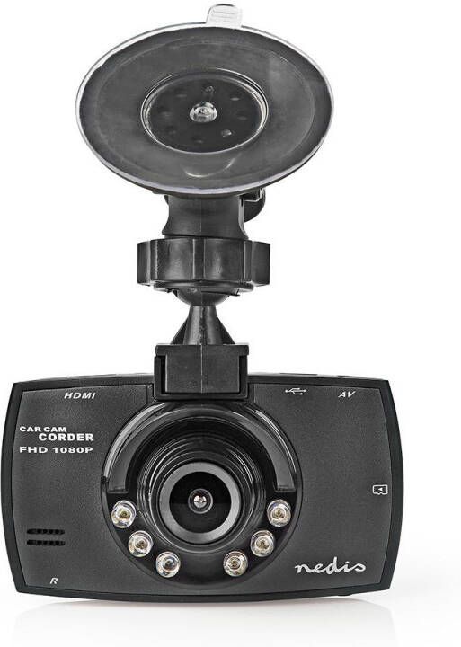 Nedis Dash Cam | 1080p@30fps | 12.0 MPixel | 2.7 " | LCD | 1 stuks DCAM11BK