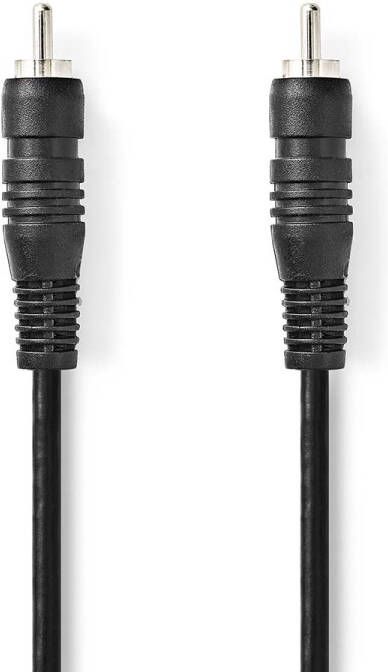 Nedis Digitale Audiokabel | RCA Male | RCA Male | 1 m | 1 stuks CAGP24170BK10