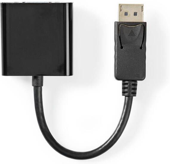 Nedis DisplayPort-Adapter | DisplayPort Male | VGA Female 15p | 0.2 m | 50 stuks CCGT37350BK02