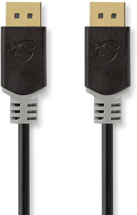 Nedis DisplayPort-Kabel | DisplayPort Male | DisplayPort Male | 2 m Grijs | 1 stuks CCBW37000AT20