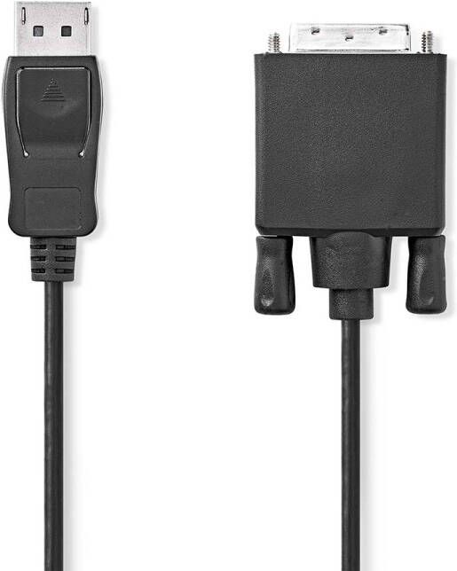 Nedis DisplayPort-Kabel | DisplayPort Male | DVI-D 24+1-Pins Male | 1 m | 1 stuks CCGP37200BK10