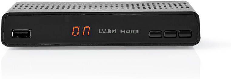 Nedis DVB-T2-Ontvanger | Free To Air (FTA) | H.265 | Zwart | 1 stuks DVBT2265BK