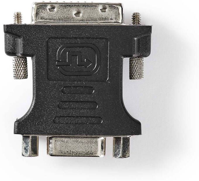 Nedis DVI-Adapter | DVI-D 24+1-Pins Male | VGA Female 15p | Zwart | 1 stuks CCGB32902BK