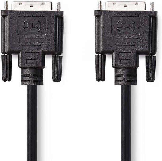 Nedis DVI-Kabel | DVI-D 24+1-Pins Male | DVI-D 24+1-Pins Male | 10 m | 1 stuks CCGP32000BK100