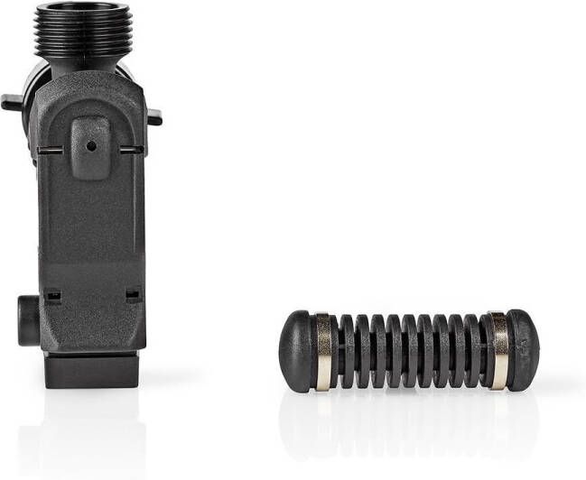 Nedis Elektronische Waterstop | 3 4" buitendraad | 3 4" Binnendraad | Zwart | 1 stuks WAAQ110EL