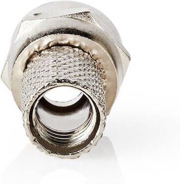 Nedis F-Connector | Male | Twist-On | 7.4 mm | Zilver | 25 Stuks | 1 stuks CSVC41902ME