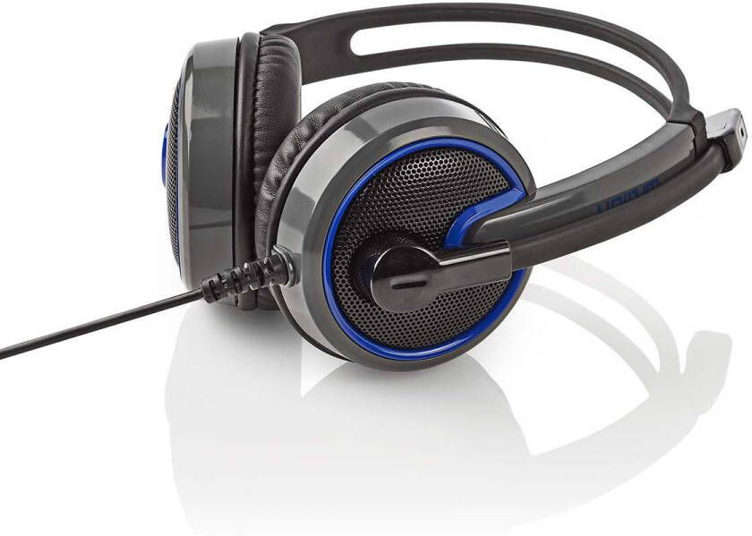 Nedis Gaming Headset | Over-Ear | Stereo | 2x 3.5 mm | 1 stuks GHST200BK