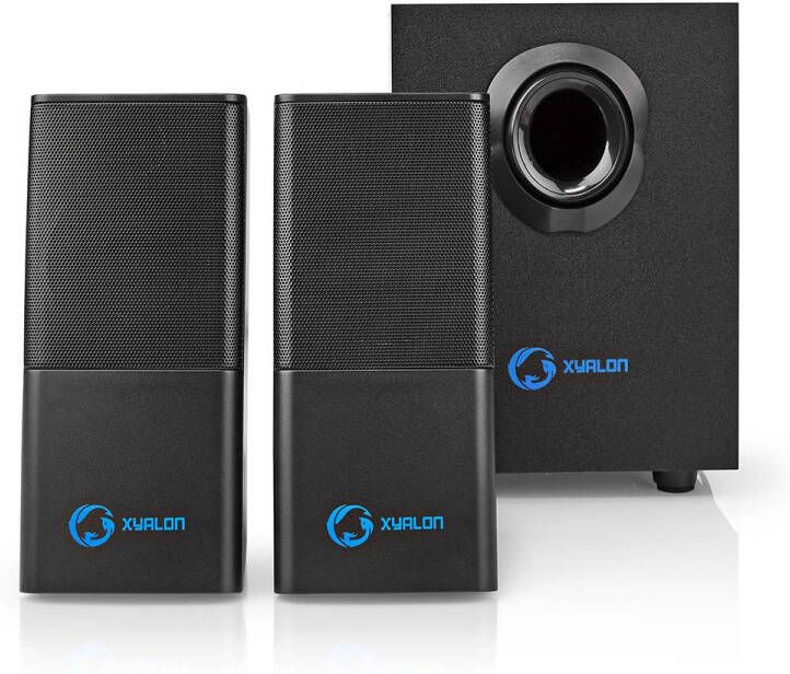 Nedis Gaming Speaker | 2.1 | 3 5 mm Male | 30 W | 1 stuks GSPR10021BK