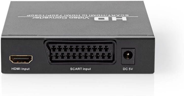 Nedis HDMI-Converter | Scart Female | HDMI Output 1x 3 5 mm Audio-Out 1x Digitale Audio | 1 stuks VCON3452AT
