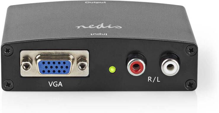 Nedis HDMI-Converter | VGA Female 2x RCA Female | HDMI Output | 1 stuks VCON3454AT