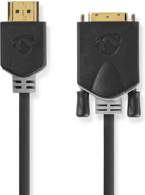 Nedis HDMI Kabel | HDMI | DVI-D 24+1-Pins Male | 2 m | 1 stuks CCBW34800AT20