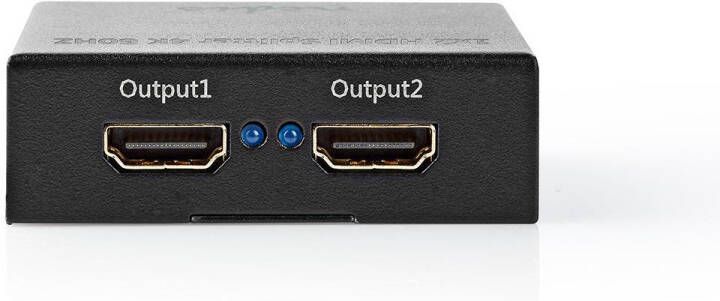 Nedis HDMI-Splitter | 2 poort(en) | HDMI Input | 2x HDMI Output | 1 stuks VSPL3472AT