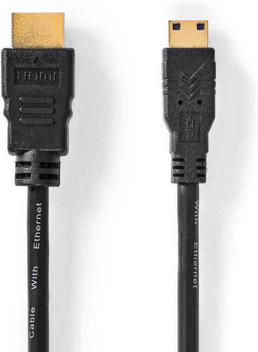 Nedis High Speed ??HDMI-Kabel met Ethernet | 2 m | 1 stuks CVGB34500BK20