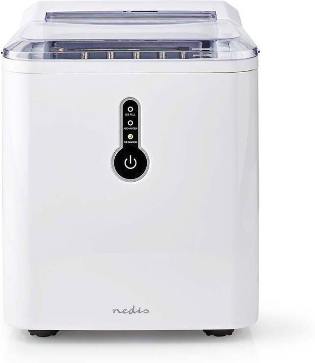 Nedis Ijsblokjesmaker | 1.5 l | 12 kg | Kunststof | 1 stuks KAIC100FWT