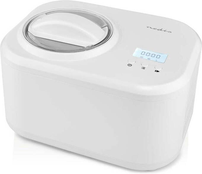 Nedis IJsmachine | 1.0 l | Wit | Kunststof | 1 stuks KAIM600CWT - Foto 1