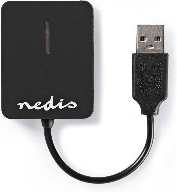 Nedis Kaartlezer | All-in-One | USB 2.0 | 1 stuks CRDRU2300BK