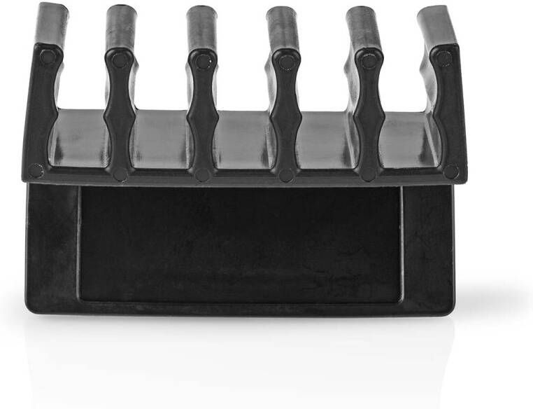 Nedis Kabelmanagement | Click & Go | 2 Stuks | 5 Sleuven | 7.1 mm | 1 stuks CMGC21052BK