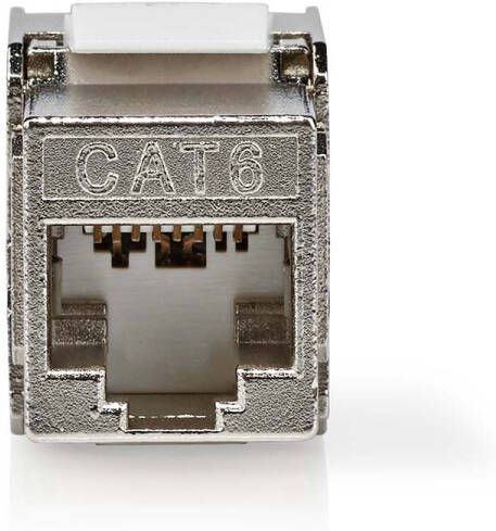 Nedis Keystone | CAT6 | RJ45 Female | S FTP | Metaal | Doos CCGB89720ME