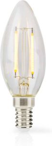 Nedis LED-Filamentlamp E14 | 2 W | 250 lm | 2700 K | 1 stuks LBFE14C351