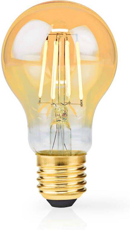 Nedis LED-Filamentlamp E27 | A60 | 4.9 W | 470 lm | 2100 K | 1 stuks LBDE27A60GD