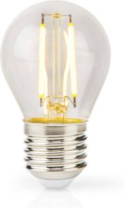 Nedis LED-Filamentlamp E27 | G45 | 4.5 W | 470 lm | 2700 K | 1 stuks LBFE27G452