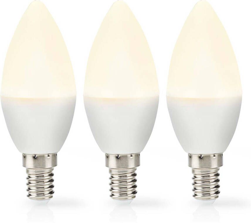 Nedis LED-Lamp E14 | 2.8 W | 250 lm | 2700 K | 3 stuks | 1 stuks LBE14C351P3