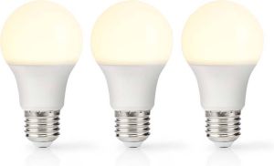 Nedis LED-Lamp E27 | A60 | 11 W | 1055 lm | 2700 K | 3 stuks | 1 stuks LBE27A603P3