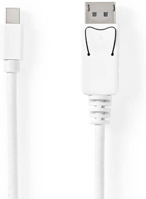 Nedis Mini DisplayPort-Kabel | Mini-DisplayPort Male naar DisplayPort Male | 48 Gbps | 2 m | 1 stuks CCGP37404WT20