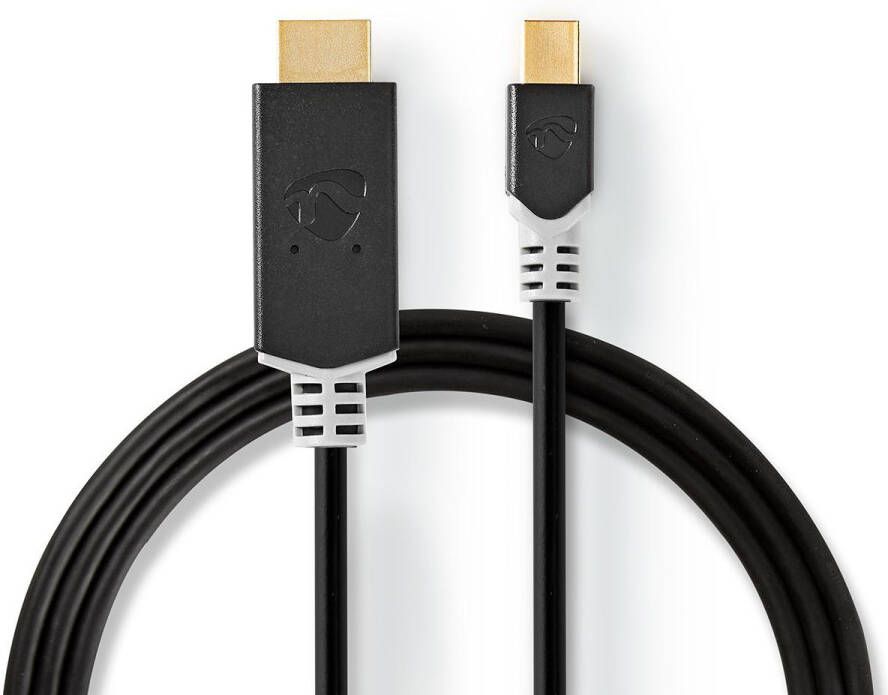 Nedis Mini DisplayPort-Kabel | Mini-DisplayPort Male naar HDMI | 48 Gbps | 2 m | 1 stuks CCBW37604AT20