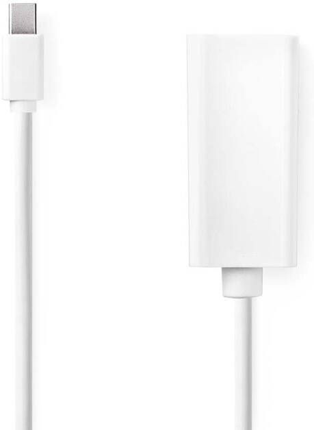 Nedis Mini DisplayPort-Kabel | Mini-DisplayPort Male naar HDMI Output | 21.6 Gbps | 0.2 m | 1 stuks CCGB37650WT02