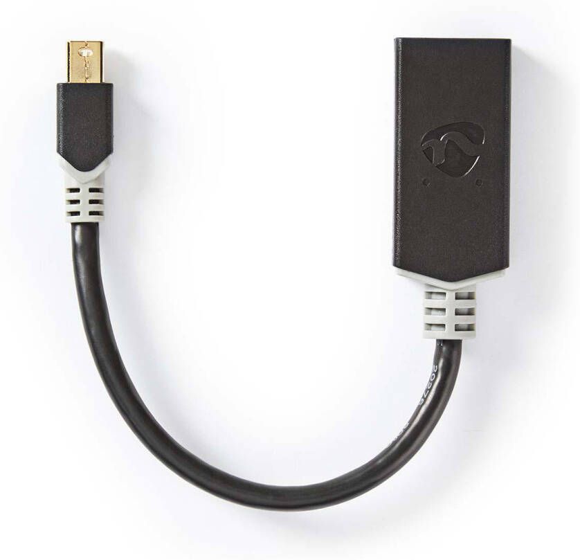 Nedis Mini DisplayPort-Kabel | Mini-DisplayPort Male naar HDMI Output | 48 Gbps | 0.2 m | 1 stuks CCBP37654AT02