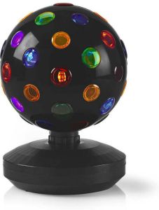 Nedis Multicolour LED-Discobalvoeding | Zwart | 1 stuks FUDI213BK