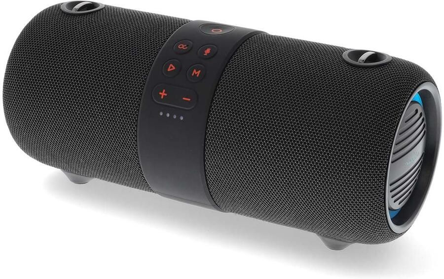 Nedis Bluetooth -Speaker | Maximale batterijduur: 6.5 uur | Handheld Ontwerp | 40 W | Stereo | Ingebouwde microfoon | IPX6 | Koppelbaar | Zwart