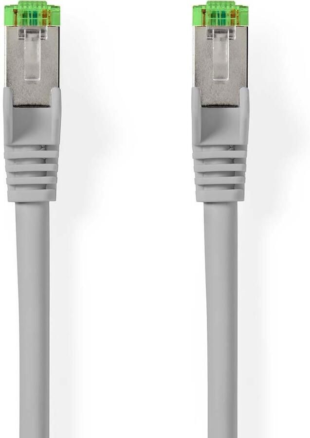 Nedis Cat 8.1 Netwerkkabel | S FTP | RJ45 Male | RJ45 Male | 20.0 m | Rond | LSZH | Grijs | Label CCGL85520GY200