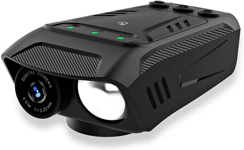 Nedis Fietscamera | 1080p@30fps | 2 MPixel | 600 min | 70 ° | 300 min | Mounts inbegrepen | Zwart CCAM100BK