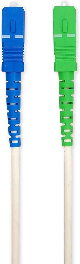 Nedis Glasvezel Patchkabel | SMF (Single Mode Phase) | SC APC | SC UPC | 100 Gbps | 2.00 m | Wit | Gift Box met Euro Lock CCGB89610WT20