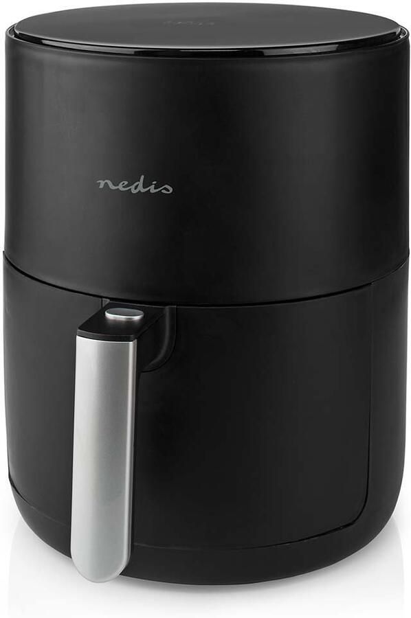 Nedis Heteluchtfriteuse | 3 l | Tijdschakelaar: 60 min | Aantal vooraf ingestelde programma&apos;s: 8 | Digitaal | Zwart KAAF140BK