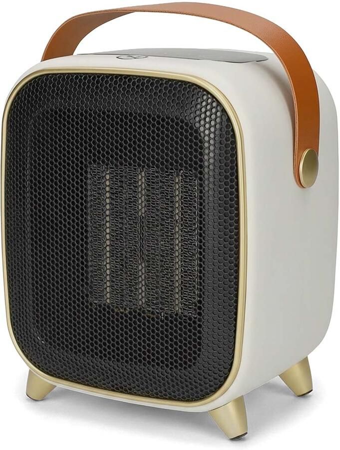Nedis Keramische PTC-ventilatorkachel | 1200 W | 2 warmtestanden | Thermostaat | Timer HTFA23WT