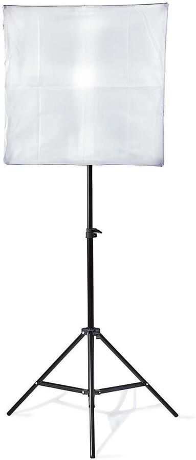 Nedis Lampenset voor Fotostudio | 70 W | 5500 K | 4000 lm | Werk hoogte: 60-180 cm | Inclusief lampen: 2 | Inclusief reistas | Zwart SLKT10BK