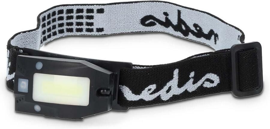 Nedis LED hoofdlamp | Batterij Gevoed USB Gevoed | 3.7 V DC | Incl. batterij(en) | Oplaadbaar | Nominale lichtstroom: 180 lm | Lichtbereik: 20 m