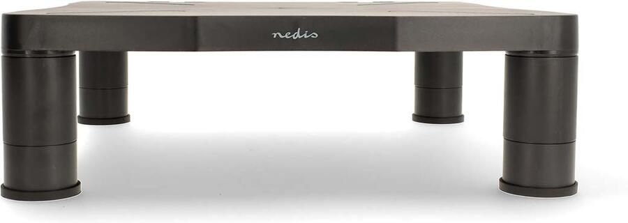 Nedis Monitorstandaard | Ergonomie: Yes | Maximaal draagvermogen: 18 kg | Universeel | Verstelbare hoogte: Ja ERGOAMS110BK