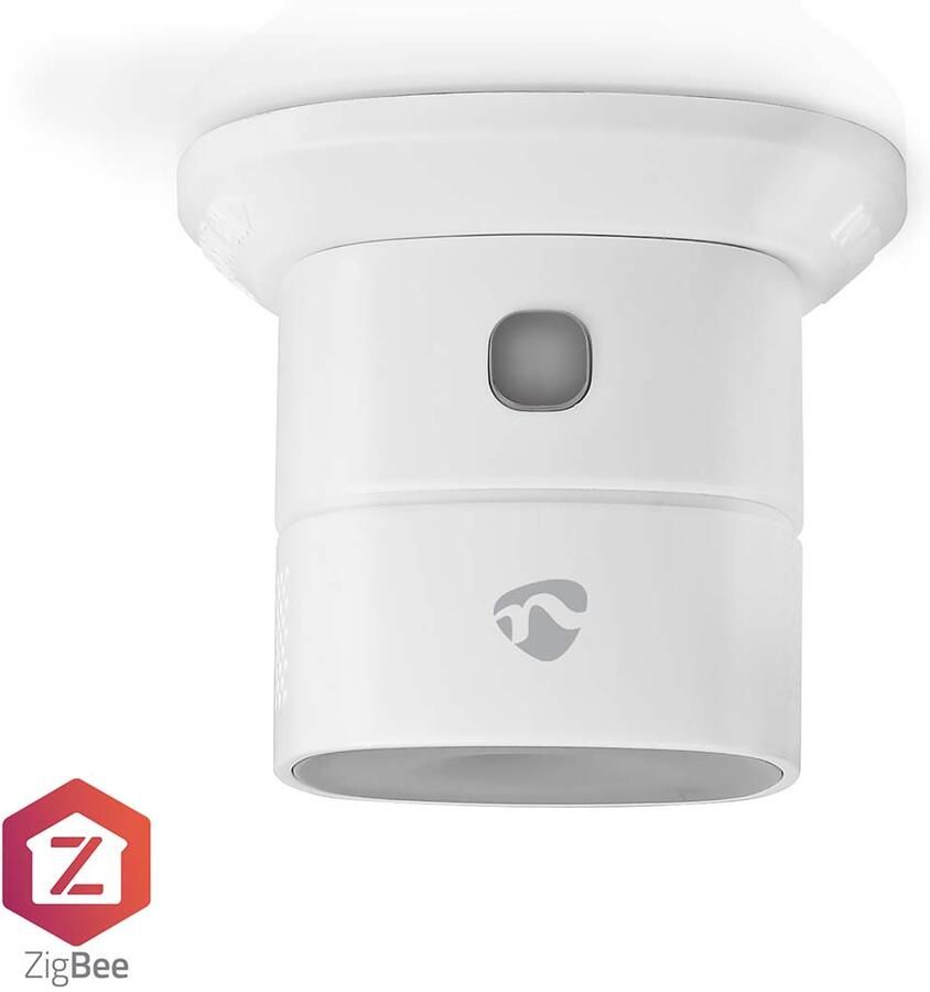 Nedis SmartLife koolmonoxidemelder | Zigbee 3.0 | 10-jarige sensor | 85 dB | Wit ZBDCO11WT