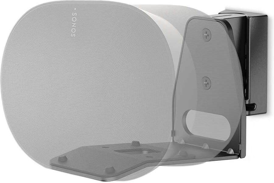 Nedis Speakerbeugel | Geschikt voor: Sonos Era300 | Wand | 5 kg | Kantelbaar Zwenken | Kantelbaar | Draaibaar | ABS Metaal | Zwart SPMT5900BK
