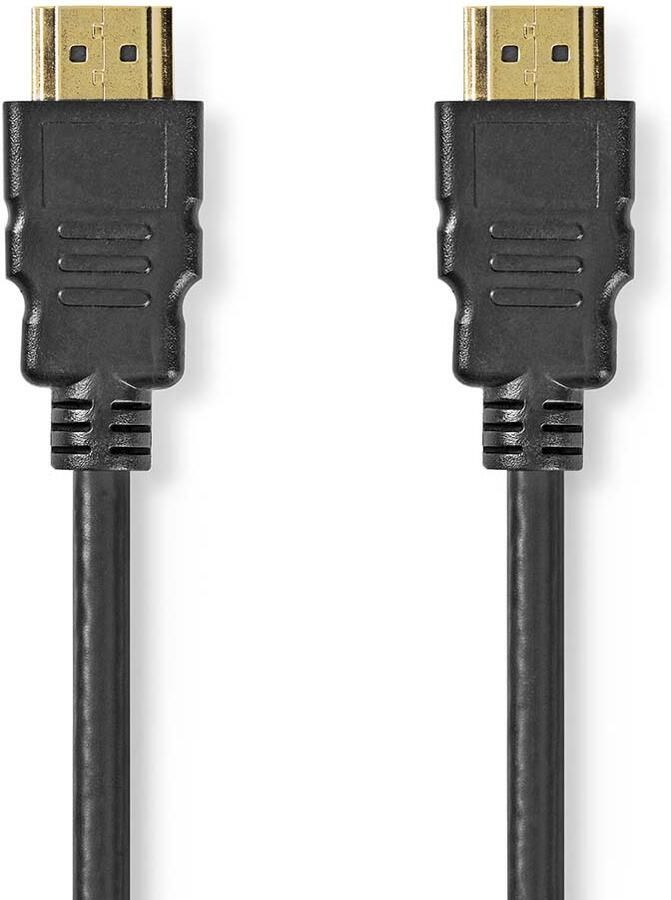 Nedis Ultra High Speed ??HDMI™-Kabel | HDMI™ Connector | HDMI™ Connector | 8K@60Hz | 48 Gbps | 1.00 m | Rond | 6.0 mm | Zwart | Label CVGL35000BK10