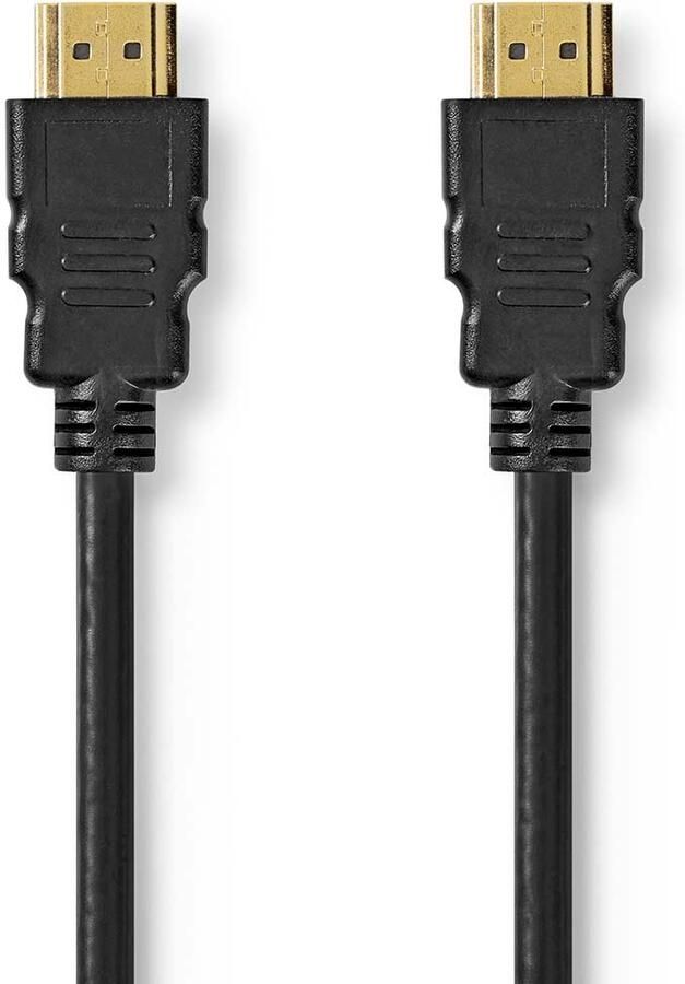 Nedis Ultra High Speed ??HDMI™-Kabel | HDMI™ Connector | HDMI™ Connector | 8K@60Hz | 48 Gbps | 2.00 m | Rond | 6.5 mm | Zwart | Label CVGL35000BK20