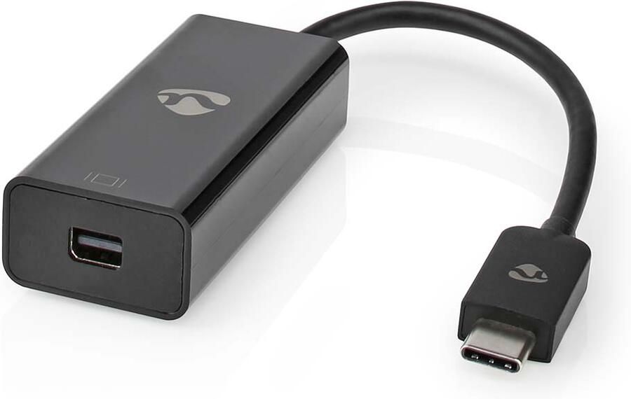 Nedis USB-C Adapter | USB-C Male naar Mini DisplayPort Female | 0.2 m | 1 stuks CCGP64452BK02 - Foto 2
