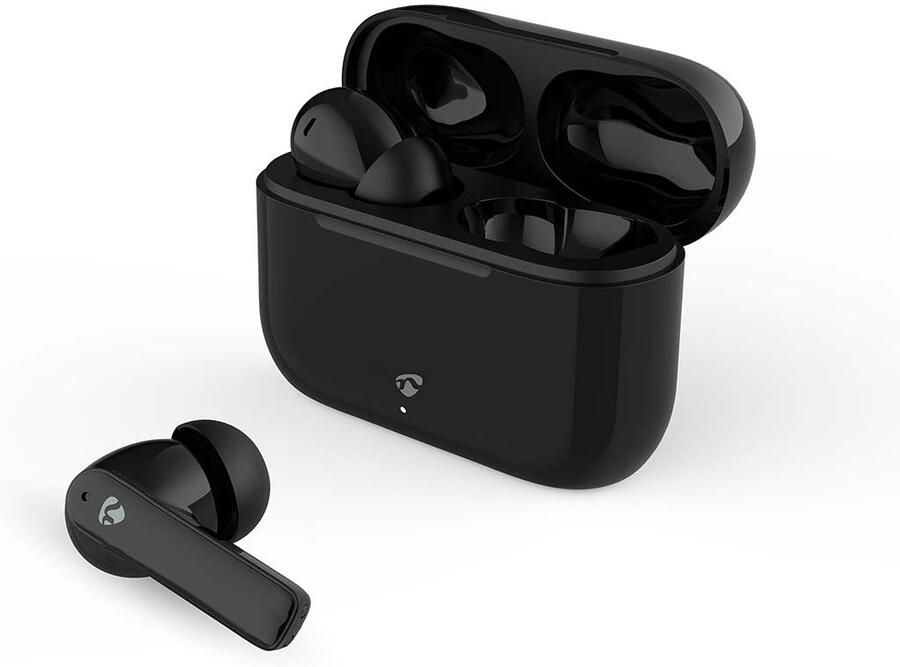 Nedis Volledig Draadloze Oordopjes | ENC (Environmental Noise Cancelling) | Bluetooth | Maximale batterijduur: 24 uur | Aanraakbediening | Charging